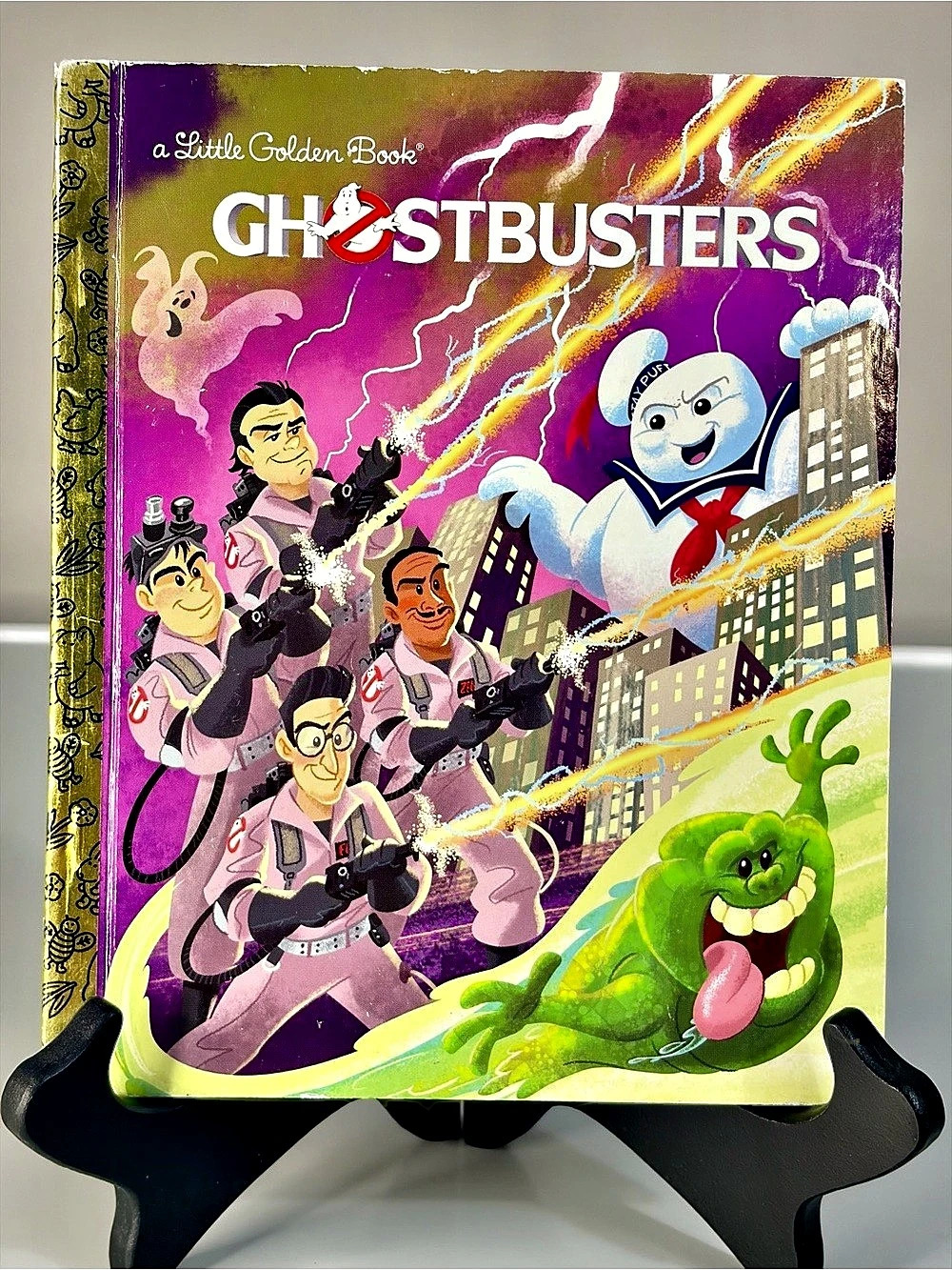 Little Golden Books GHOSTBUSTERS (2016) Hardcover Kid’s Book/EUC